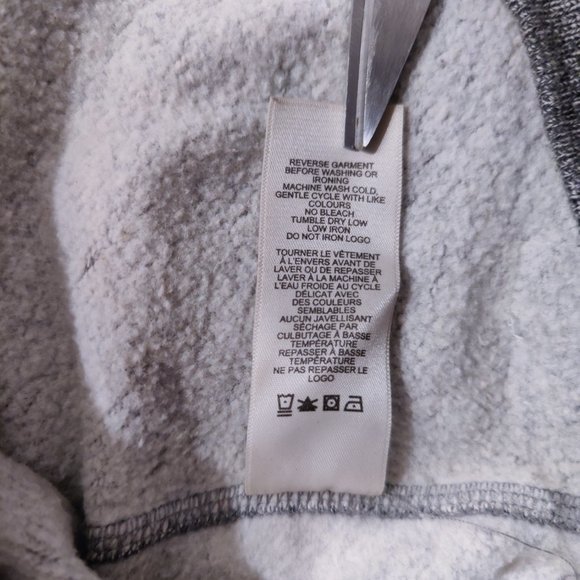 Roots Red and Grey Cozy Boyfriend Crew Sweatshirt - Picture 6 of 7